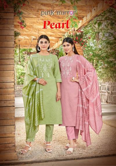 Pearl By Pink Mirror Designer Embroidered Salwar Kameez Collection